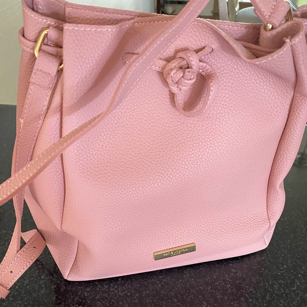 Kate Loxton blush pink bag